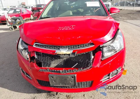 2014 Chevrolet Cruze 2Lt Auto из США, поврежденный, VIN 1G1PE5SB4E7454044